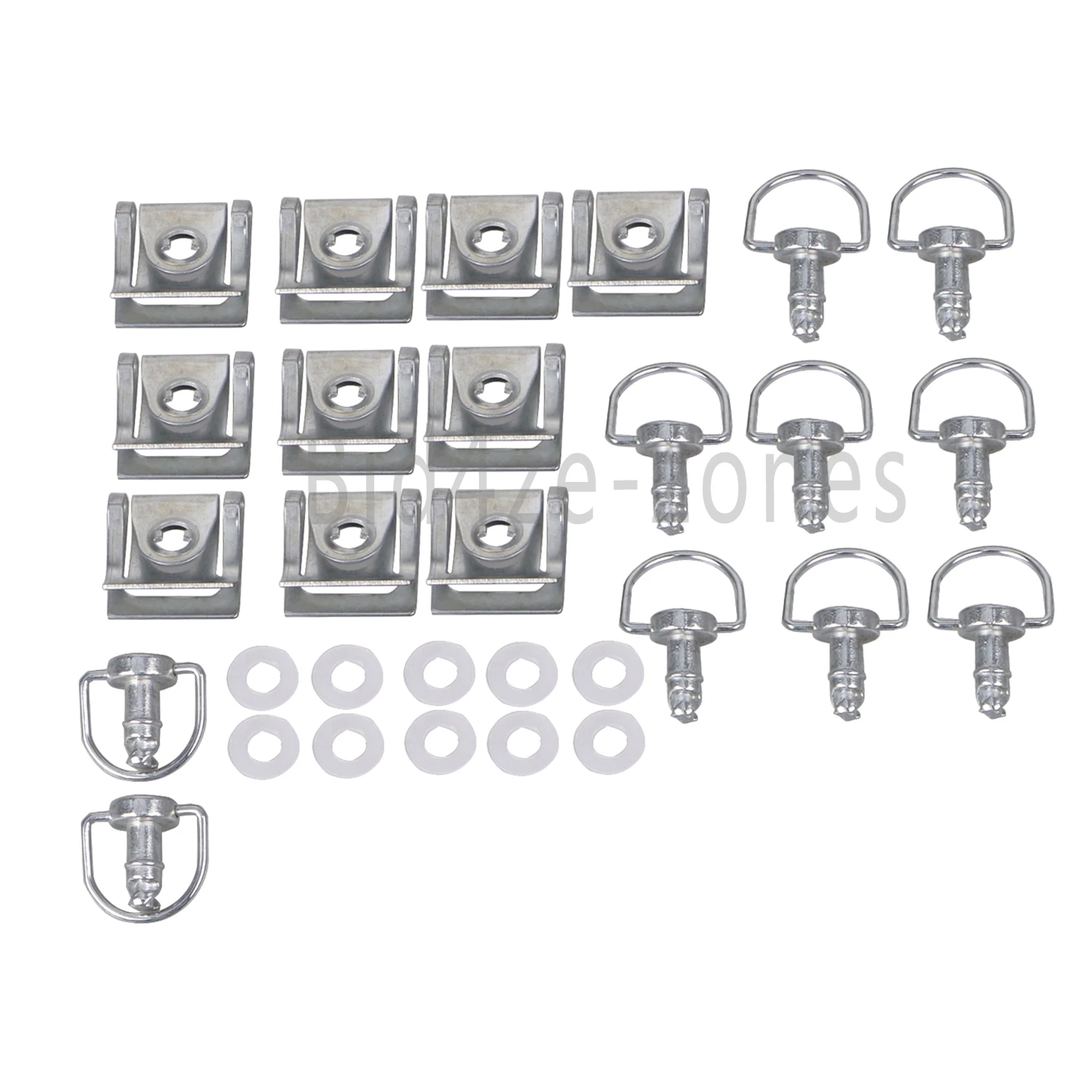 Быстроразъемное d-кольцо для мотоцикла 6 мм d-образное кольцо 1/4 поворот