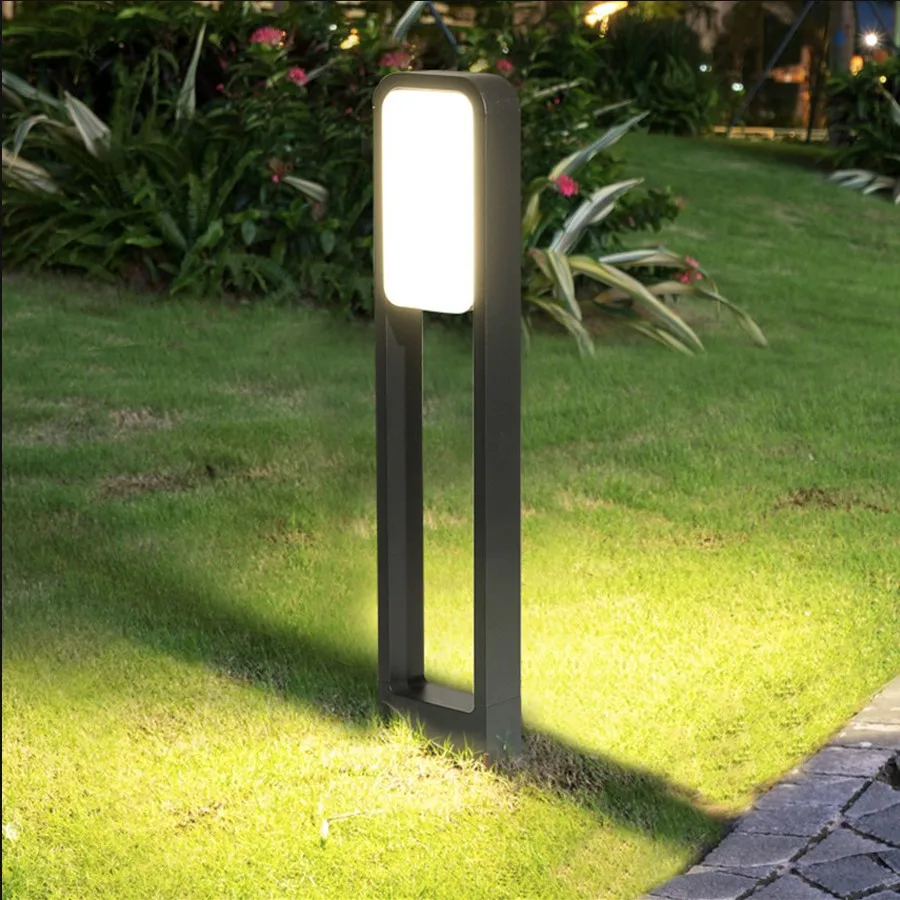 Столбик квадратный светодиодный 20 Вт 50 см/70 см | Освещение