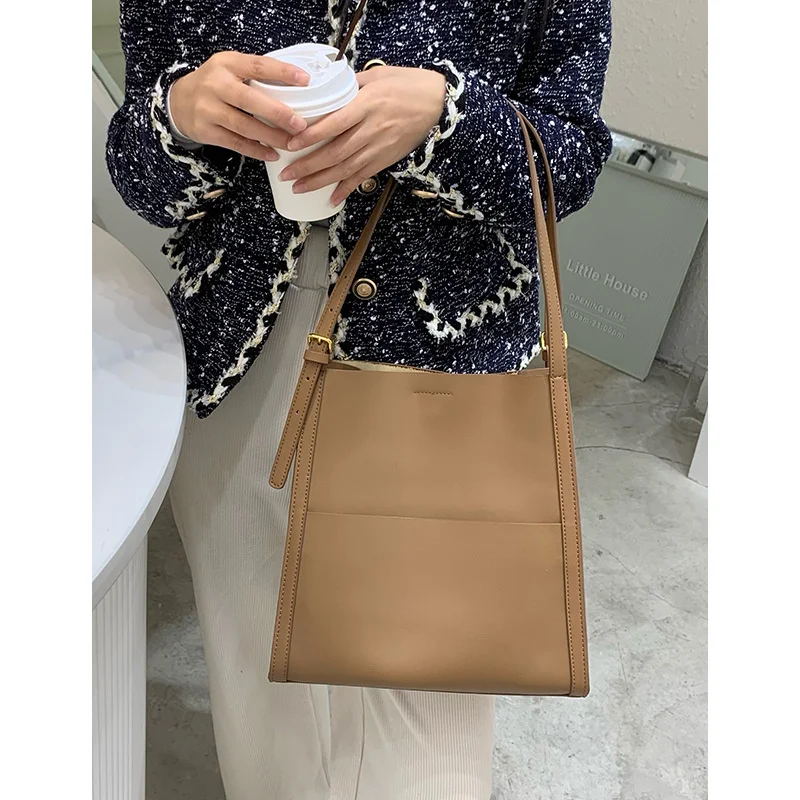 

Bag women's bag 2021 new fashion soft leather women's shoulder bag large capacity leather tote bag women's bag