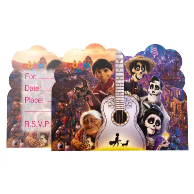 Dreambound путешествия Коко тематическая вечеринка Хэллоуин украшения бумажный