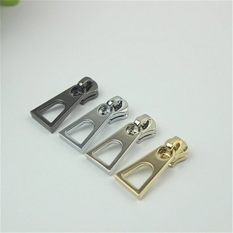 

Meetee 10pcs 5# Silder for Metal Zipper Auto Lock Zips Head Zippers Repair Kits DIY Luggage Hardware Slider Accessories ZT030