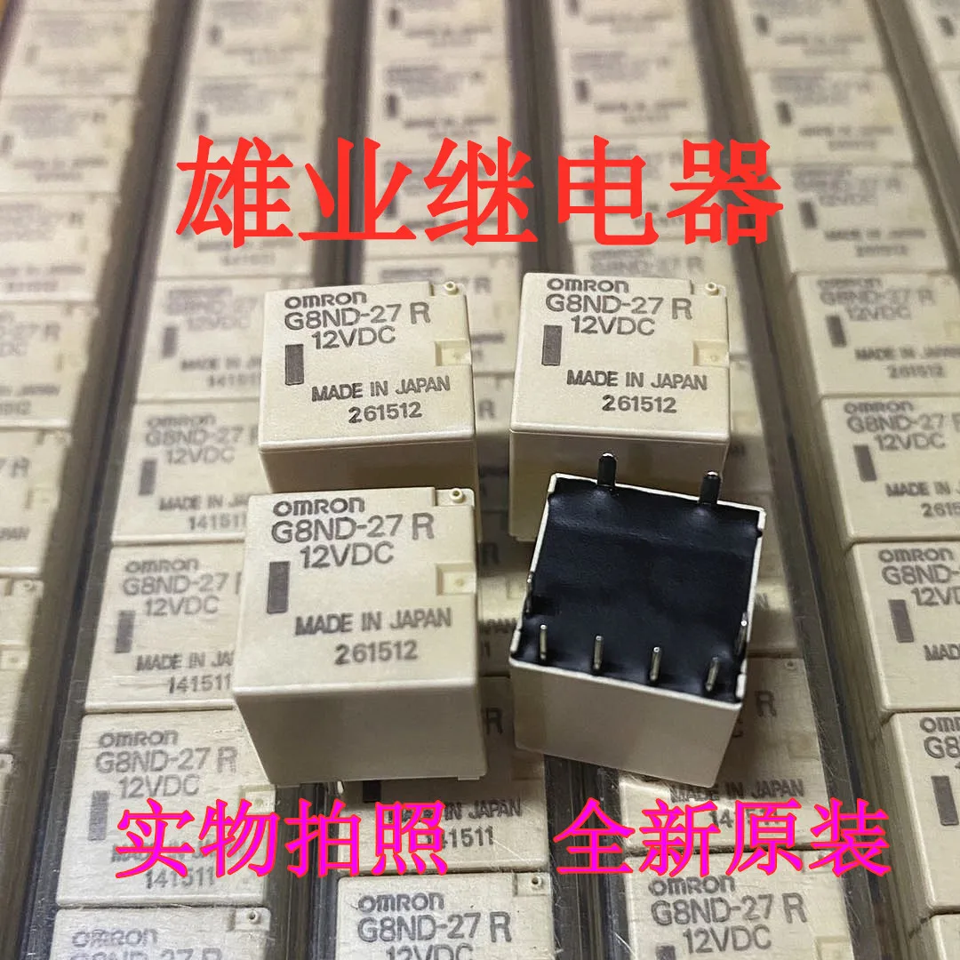 

Новое и оригинальное заводское G8ND - 27 r 12 В постоянного тока 8 футов Ом длинное Zhengpin автомобильное реле G8ND - 27 ur