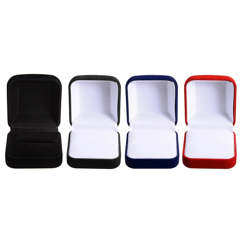 Шкатулка для ювелирных изделий Классическая винтажная бархатная складная