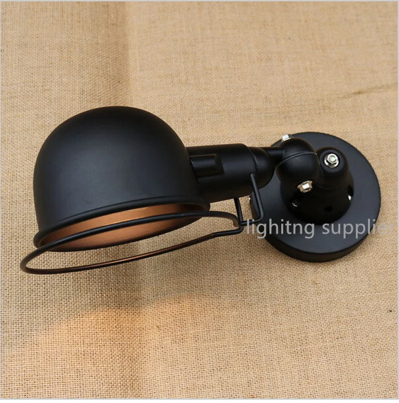 

Classic Nordic loft industrial style adjustable Wall Lamp Vintage sconce wall lights E14 LED luminaire for living room bedroom