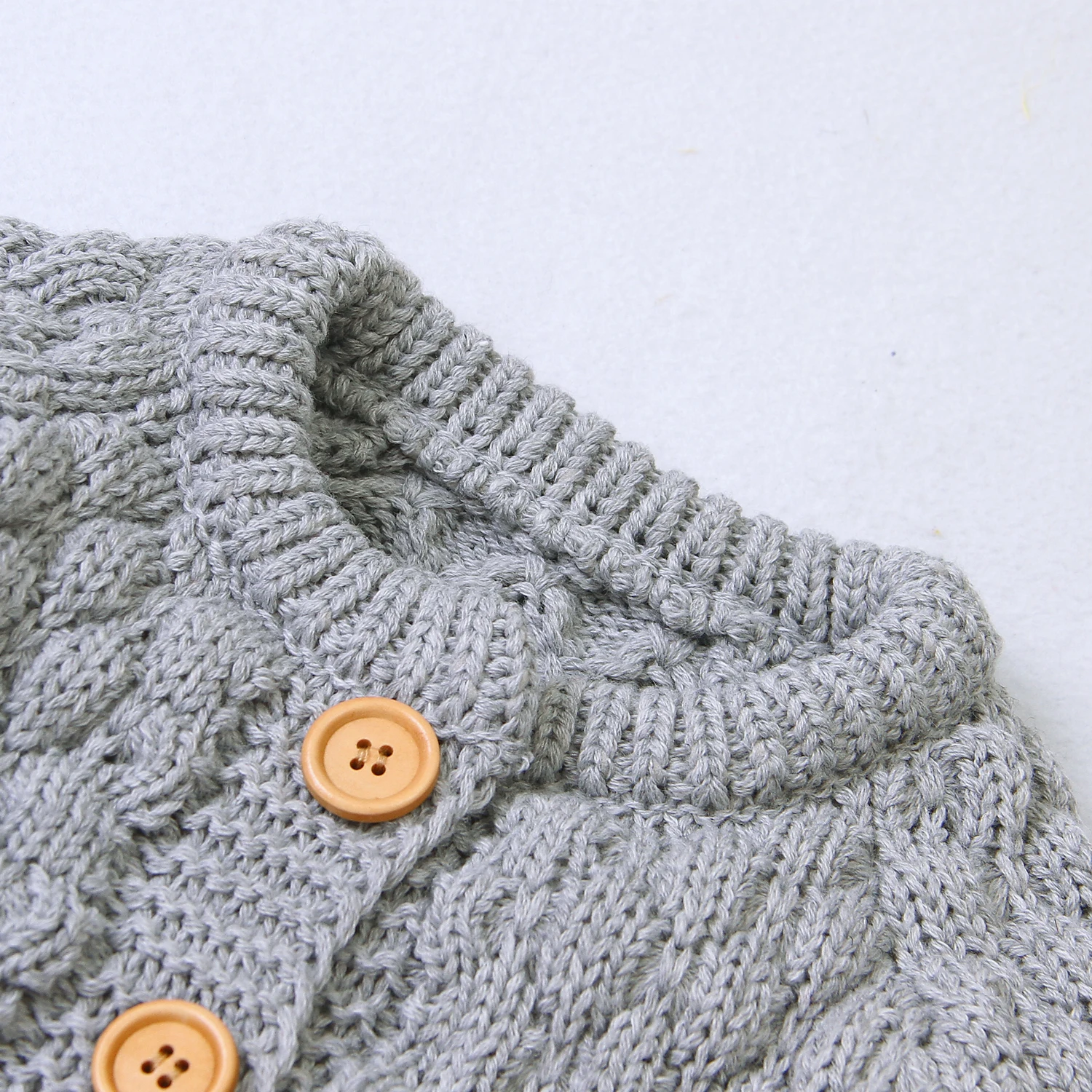 Детский трикотажный комбинезон с длинным рукавом на возраст 0-18 месяцев |