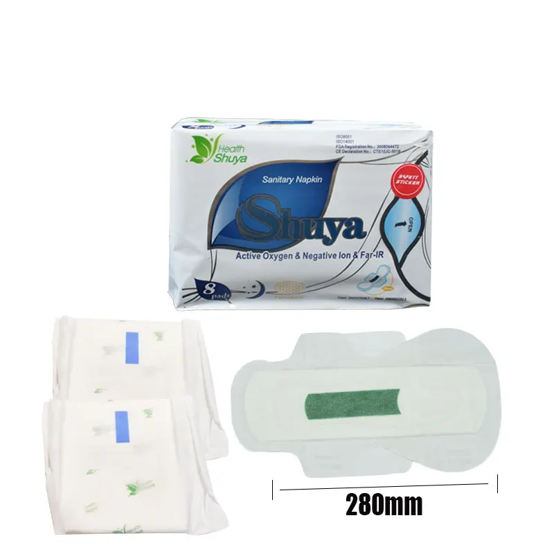 3 пакетов много шуя гигиенические прокладки органического хлопка анион колодки