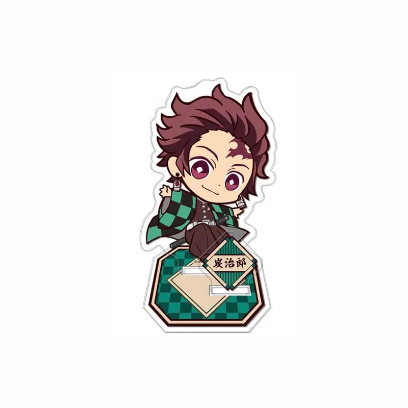 Аниме Demon Slayer Дисплей Стенд пластина мультфильм рисунок Kimetsu no Yaiba акриловая