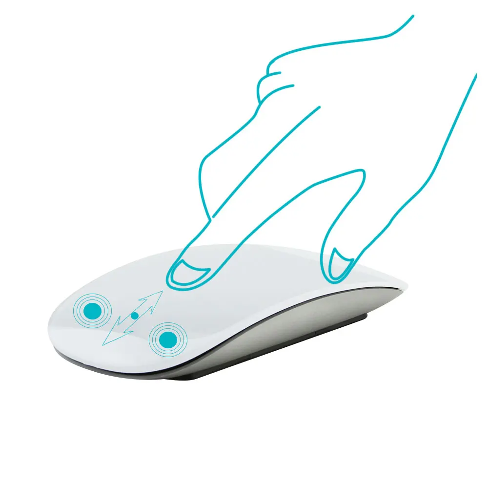 CHYI Bluetooth Мышь Arc Touch Magic Mouse эргономичная беззвучная беспроводная мышь