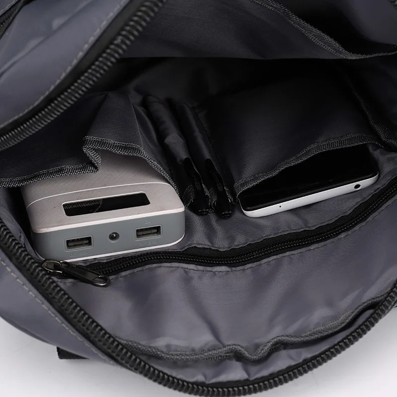 

New Leisure Travel Men's Bag Nylon Cloth Multifunctional Outdoor Waterproof Satchel Business Men's Shoulder Messenger Small Bag