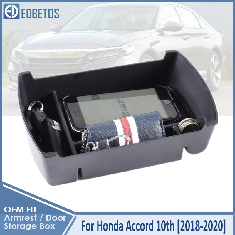 Ящик для хранения в подлокотнике автомобиля Honda Accord 10th 2018 2019 2020 аксессуары