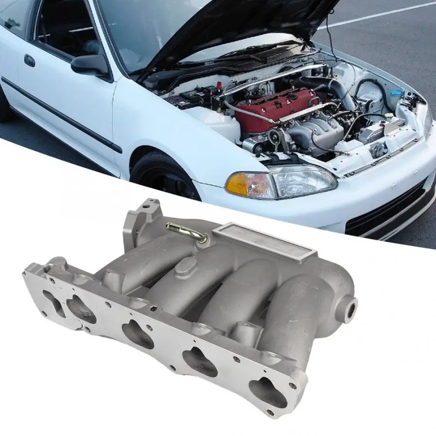 Car Automobile Intake Manifold Vehicle Engine Intake Manifold Accessory Fit for Honda Civic CX DX EX GX HX LX 88- 00 Car