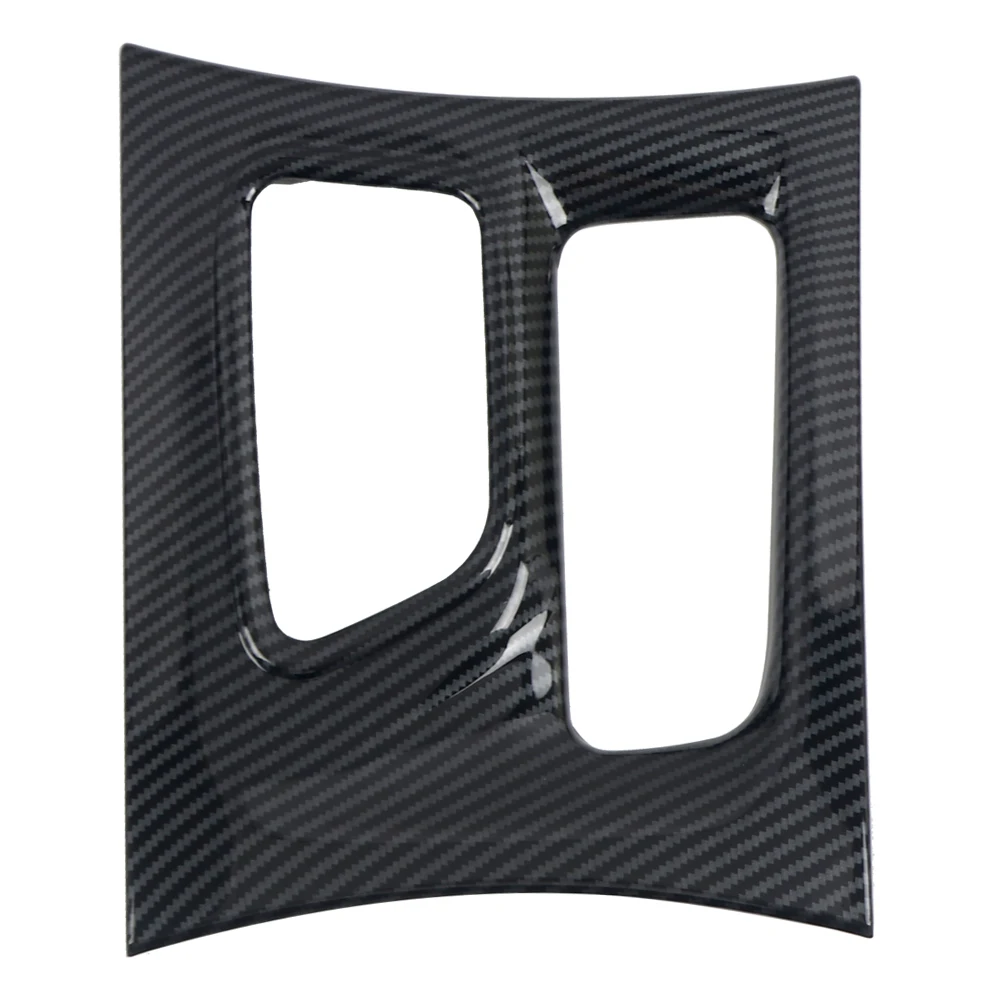 

LHD! Car Styling 1PC ABS Carbon Fiber Interior Gear Shift Panel Cover Trim for Dodge Charger 2015-2020 Accessories