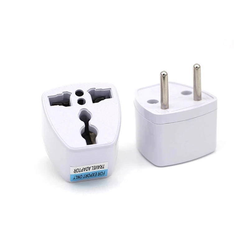 

Universal Travel Power Plug Adapter EU EURO Small Adapter Converter Power Plug Adaptor Connector Easy To Carry
