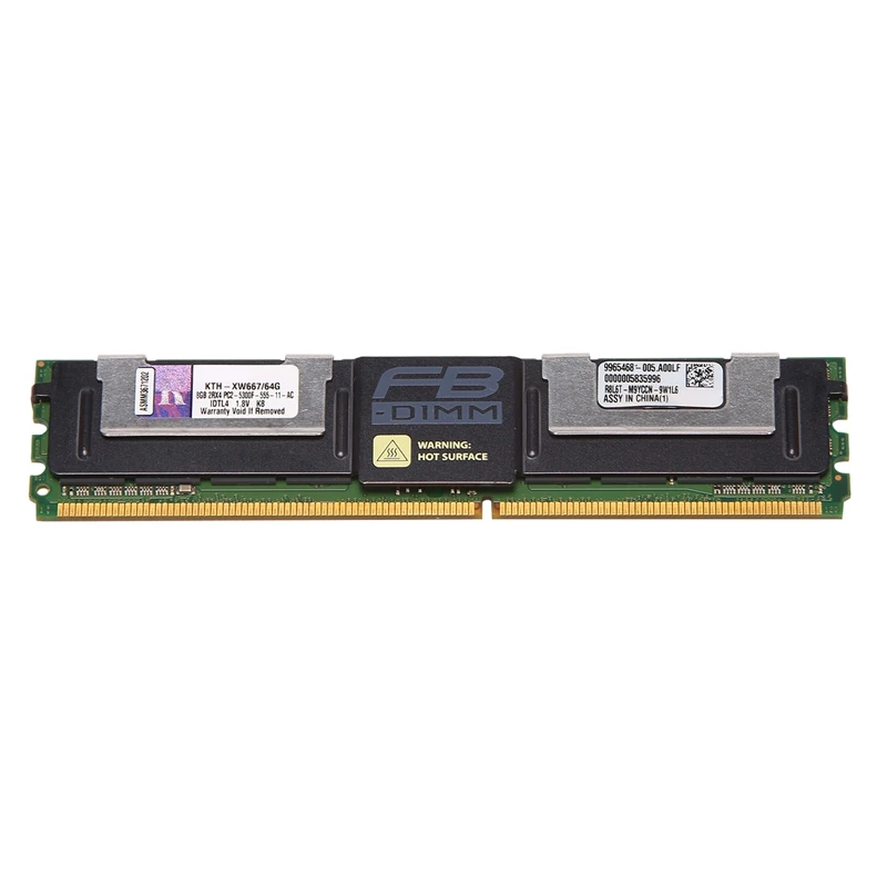 Оперативная память DDR2 8 ГБ 667 МГц PC2 5300F 240 контактов 1 в FB DIMM 2RX4 для - Цена: 777.11
