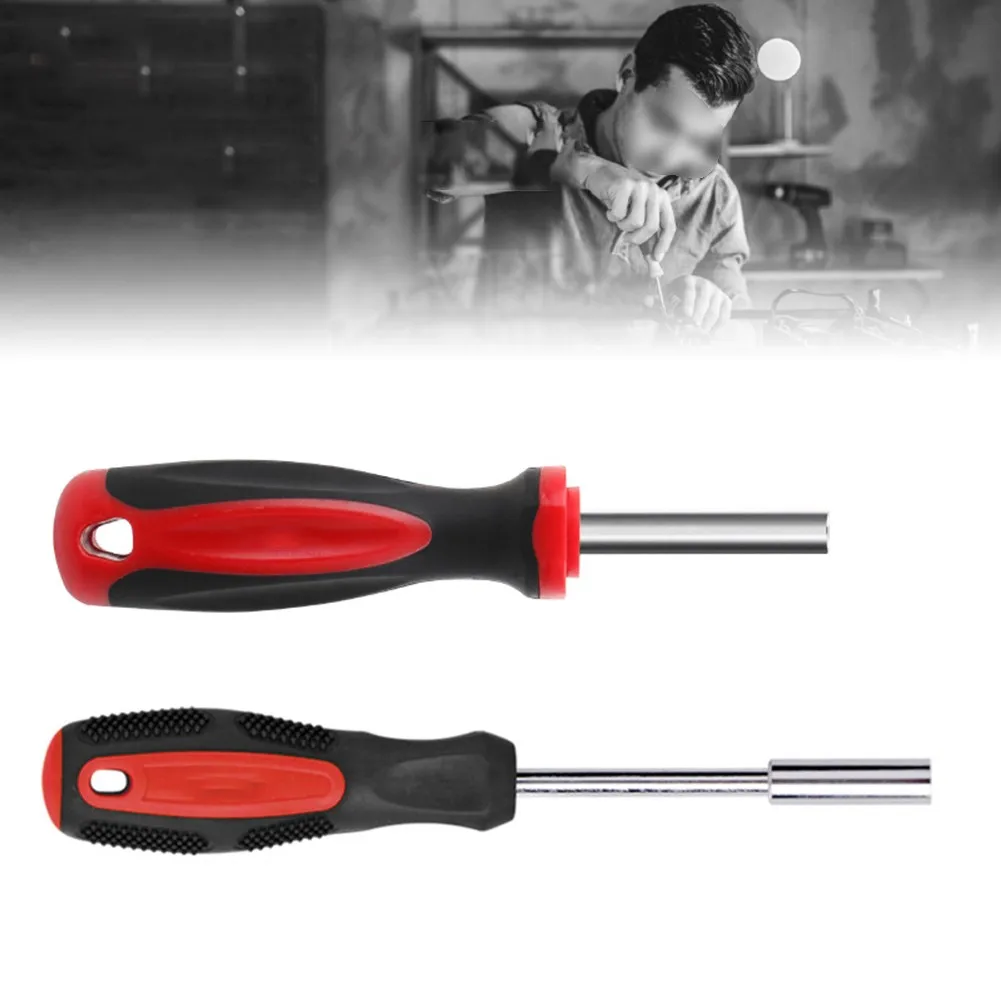 

1* Bit Holder Screwdriver Handle 185mm/160mm Chrome Vanadium Steel+rubber