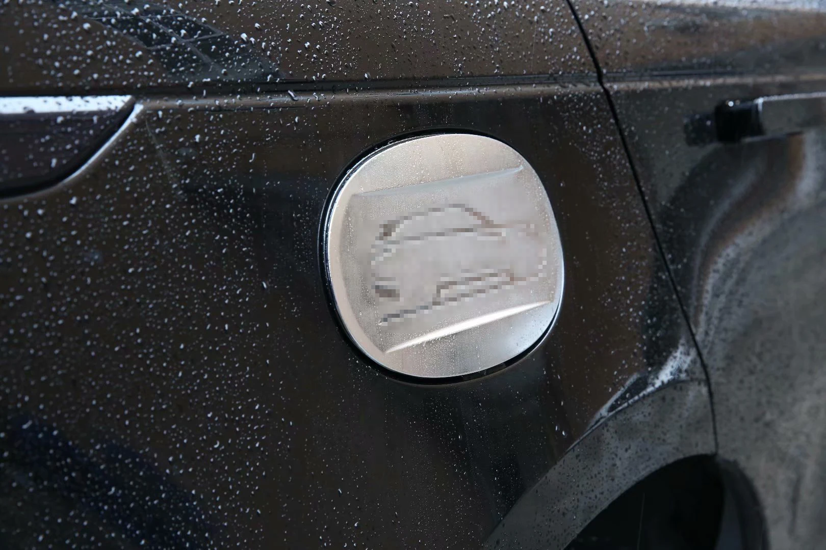 

For Land Rover Range Rover Velar 2017 2018 Car Accessories Exterior Oil Fuel Gas Tank Cover Trim