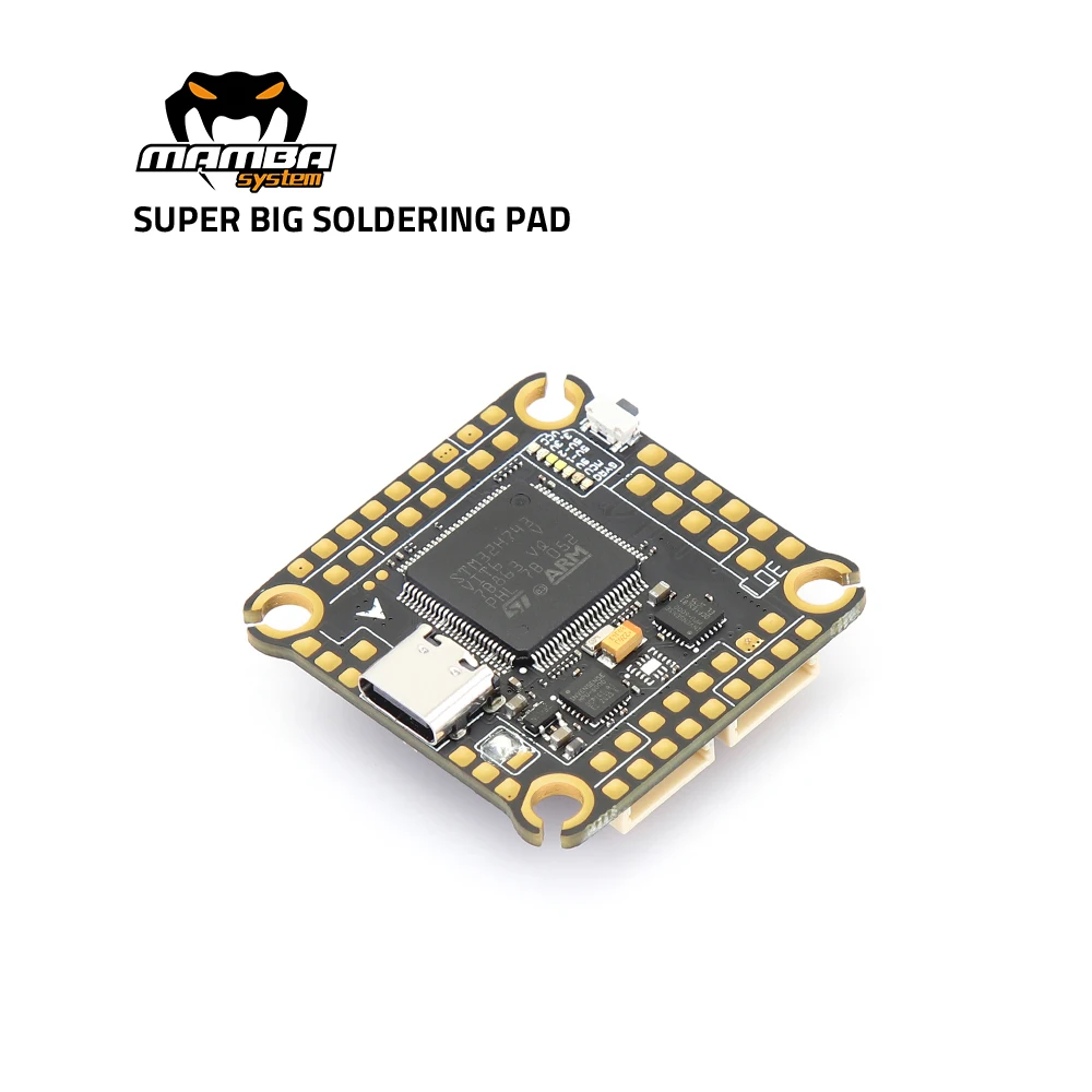 

Контроллер полета Diatone MAMBA MK4 H743, Контроллер полета Betaflight H7 X8 с OSD VTX 30 мм