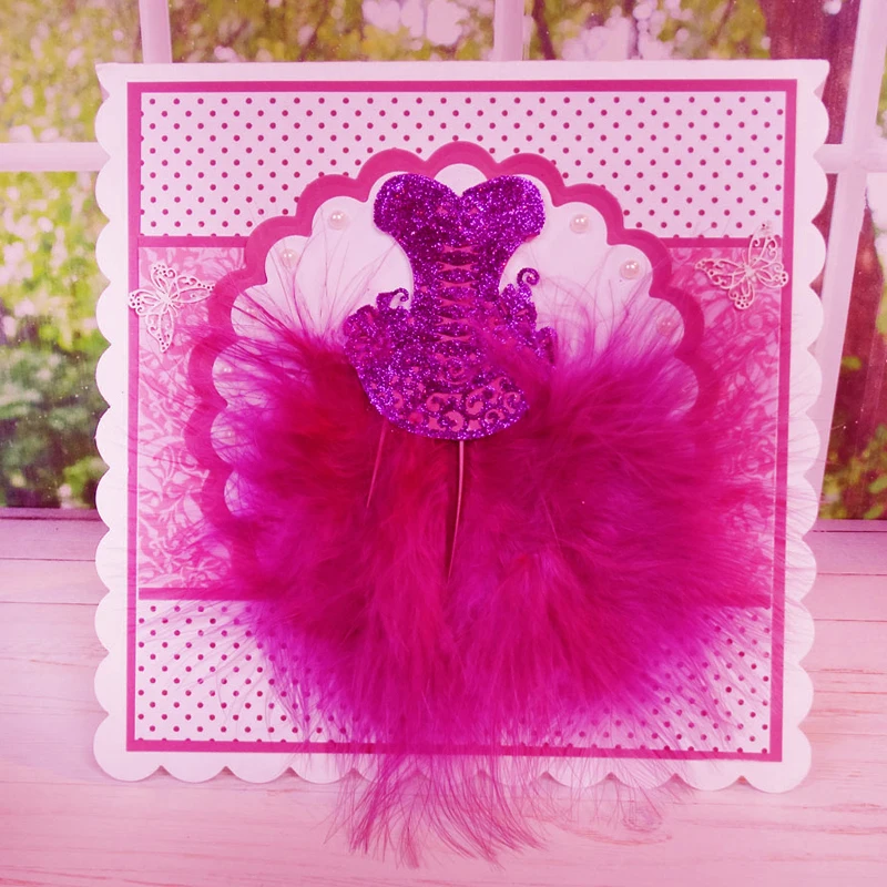 

Stamps Dies Scrapbooking Butterfly Bow Dress Metal Cutting Dies New 2019 Embossing Paper Die Cut Card Making Stencil Template