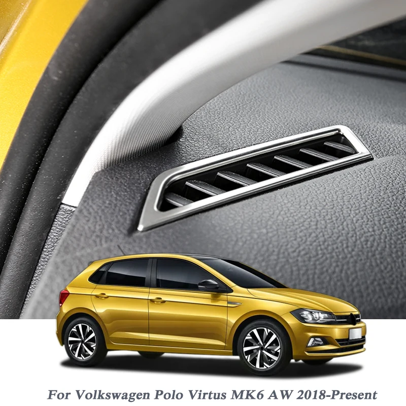 Для Volkswagen Polo Virtus MK6 AW 2018 2020 автомобильный Стайлинг внутренняя приборная панель