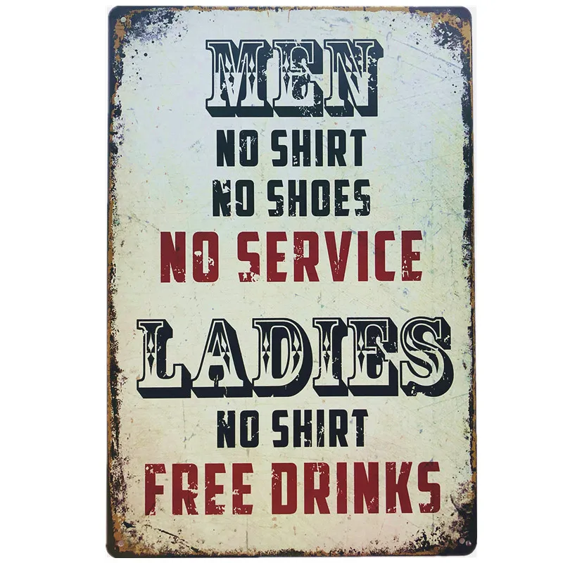 Винтажные металлические жестяные вывески Я люблю пиво для паба таверны