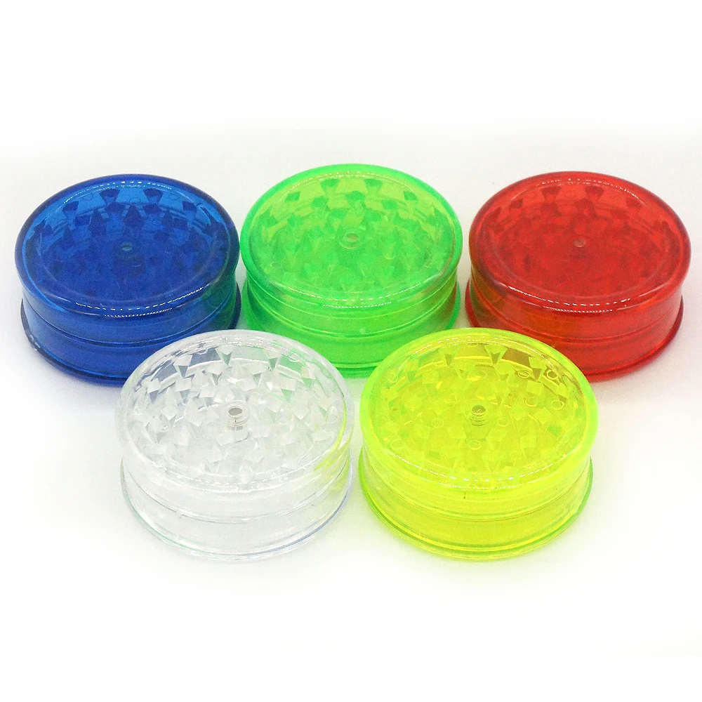 50 шт. измельчитель для оптовых продаж диаметр 60 мм пластиковый табачный травяной