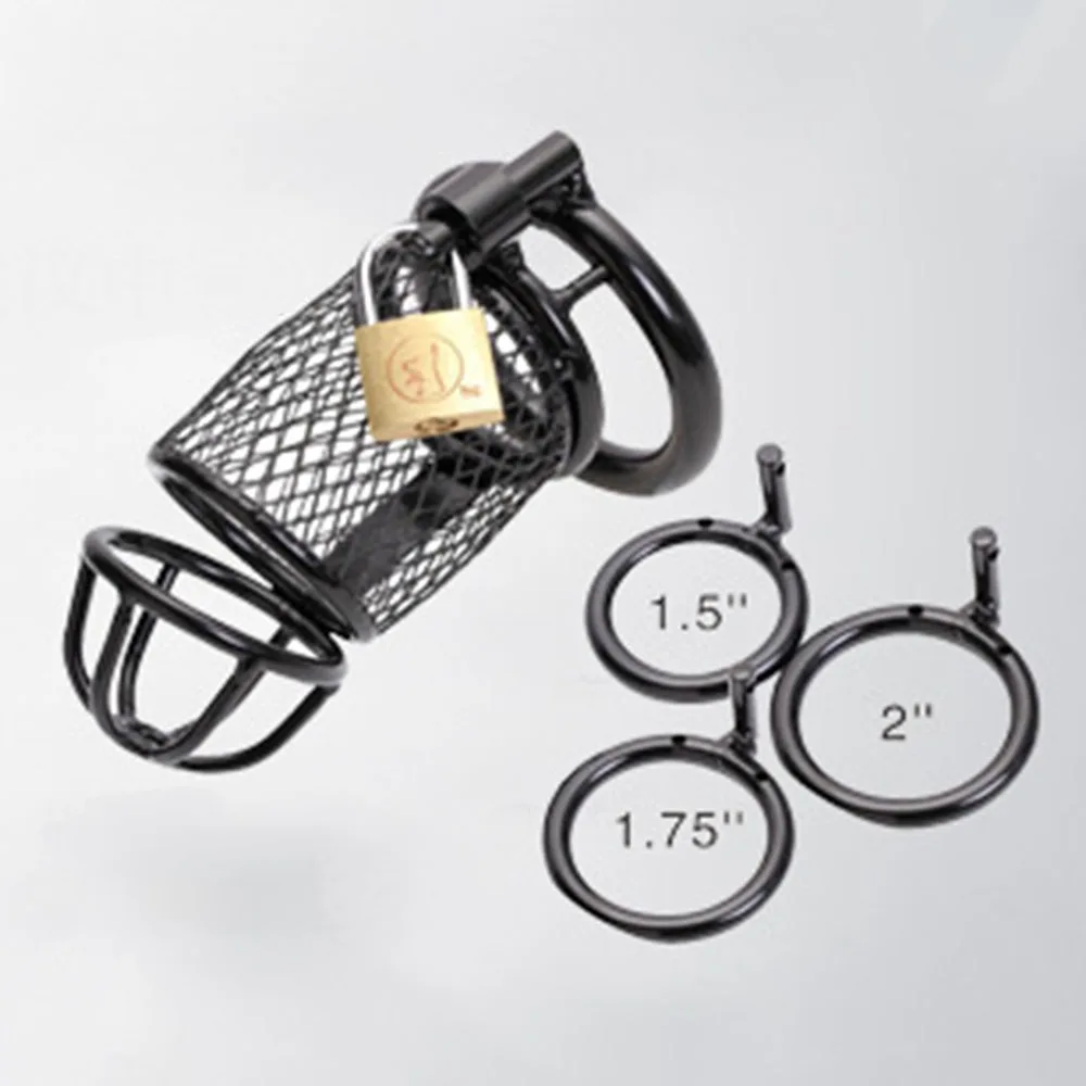 Новый тип клетки на пенис устройства целомудрия металлическая Мужская клетка