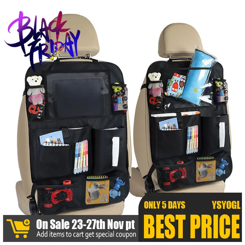 Подвесная сумка для Ipad автомобильная на спинку автомобильного кресла|Все уборки|