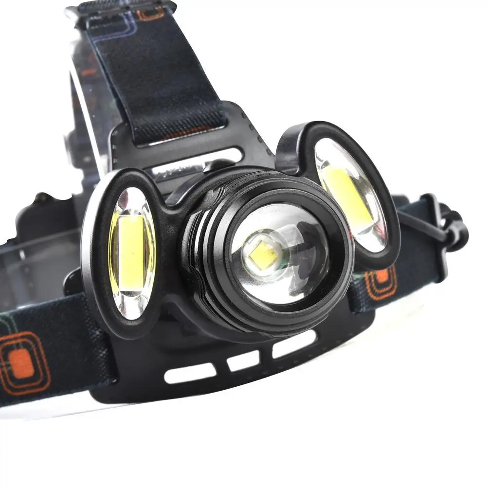 

6000LM COB LED Rechargeable Headlight Flashlight Camping Torch 18650 Fishing Headlamp Camping Headlamp