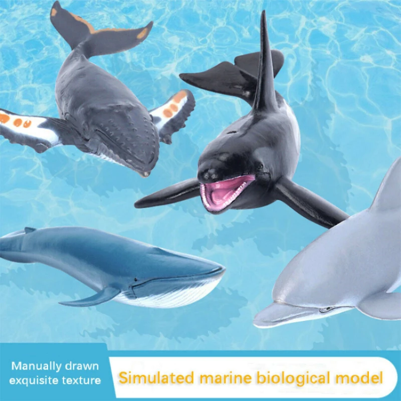 

Моделирование Акула Дельфин пластиковая морская кукла-животное морская биологическая Модель Детская игрушка подарок