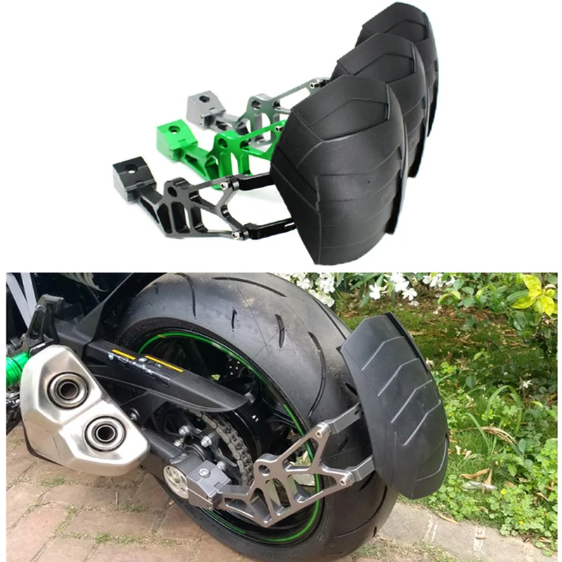 Заднее колесо мотоцикла крыло для Kawasaki Z1000 Z1000SX 2010 2018 Z800 2016 кронштейн брызг пыли