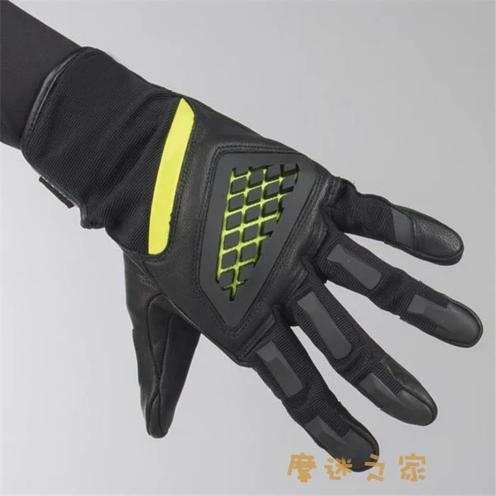 

High Quality Neutron 3 Black Racing Genuine Leather Gloves Motocross Motorcycle Mountain Bicycle Glove