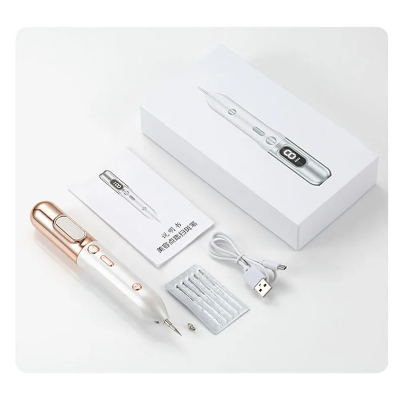 

NEW Laser Facial Freckle Dark Spot Remover Tool Wart Removal Machine Tattoo Mole Removal Plasma Pen Face Skin Care Beauty Device