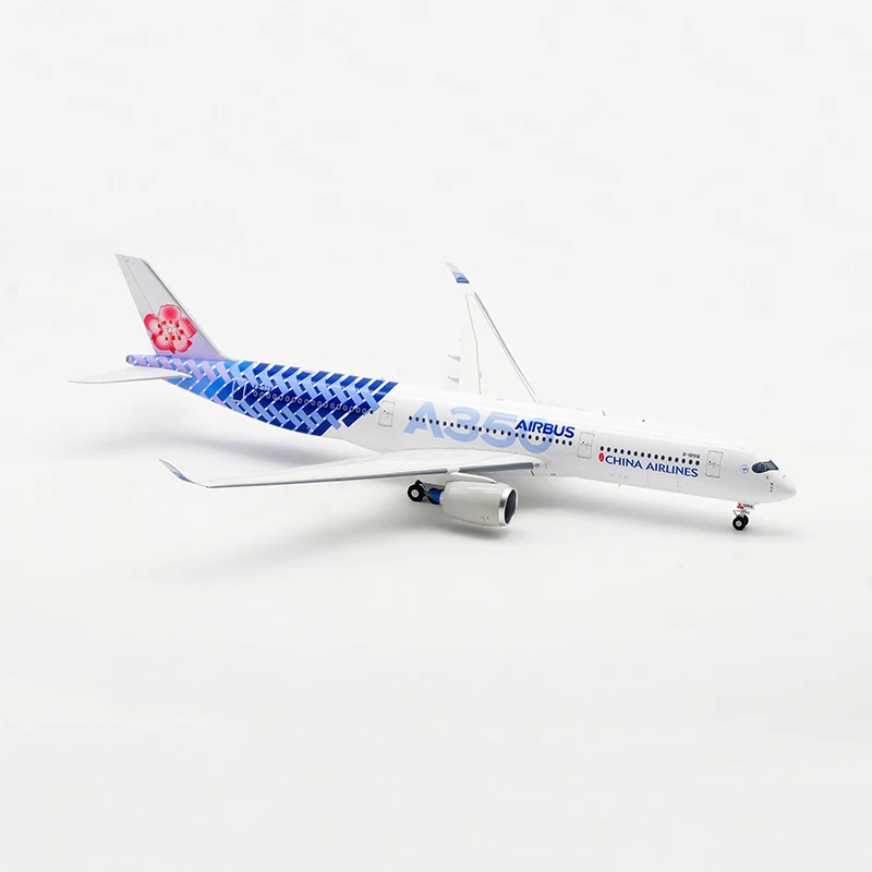 

1:200 China Airlines A350-900 Airplane Aircraft Plane Diecast Alloy Model with Base Landing Gear Collectible Diecast Toy Gift
