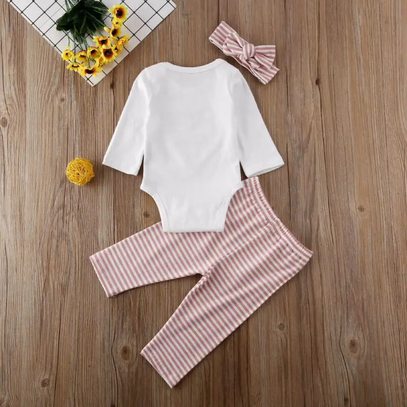 Одежда для малышей коллекция 2020 года новорожденных девочек топы со слоном + штаны