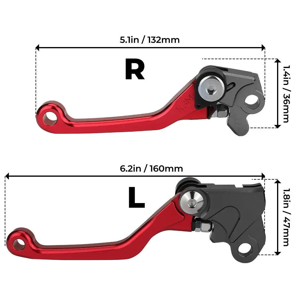 Рычаг сцепления тормоза мотоцикла для HONDA CRF150F/230F 03-19 CRF250F 2019-2020 Кроссовый мотоцикл