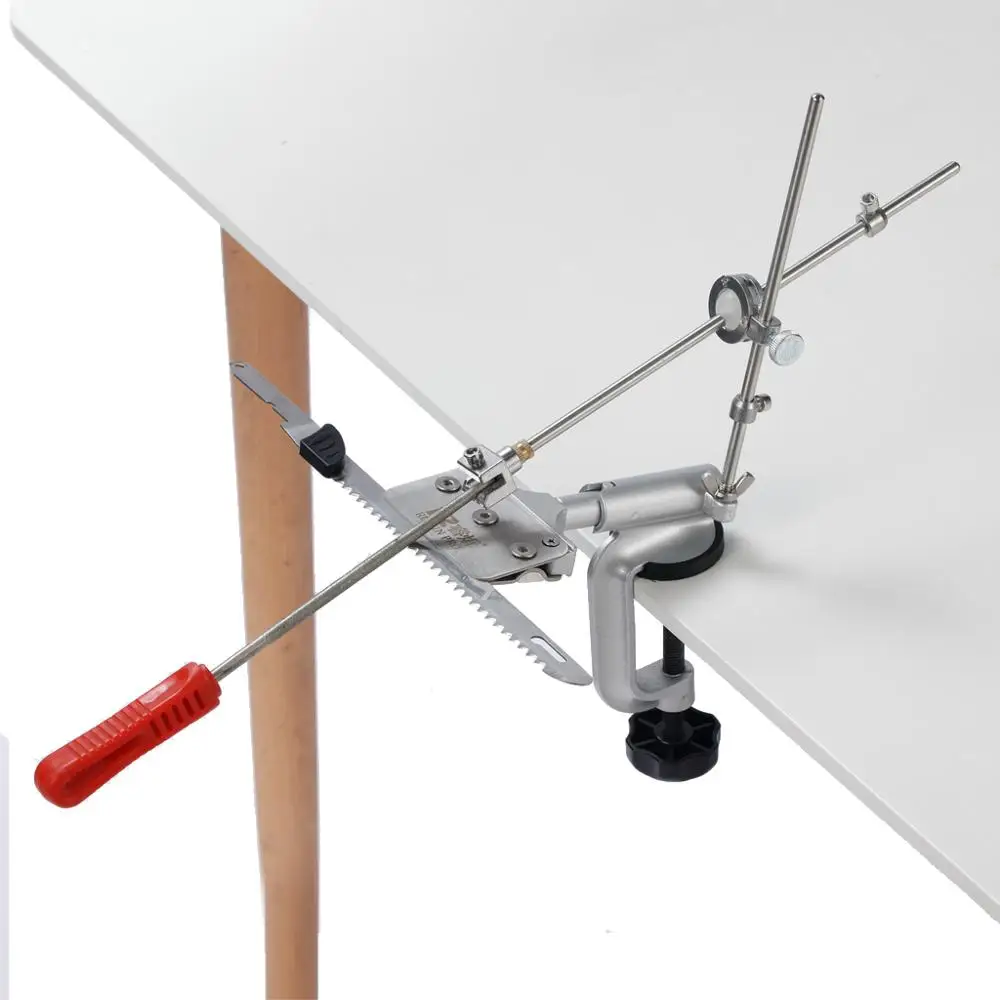 Ruixin Pro профессиональная точилка для кухонных ножей 360 градусов постоянный угол