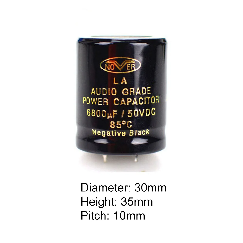 2 шт. фирменный электролитический конденсатор 6800 мкФ 50V 30mm x 35mm HIFI Hi-Fi Fever Golding |