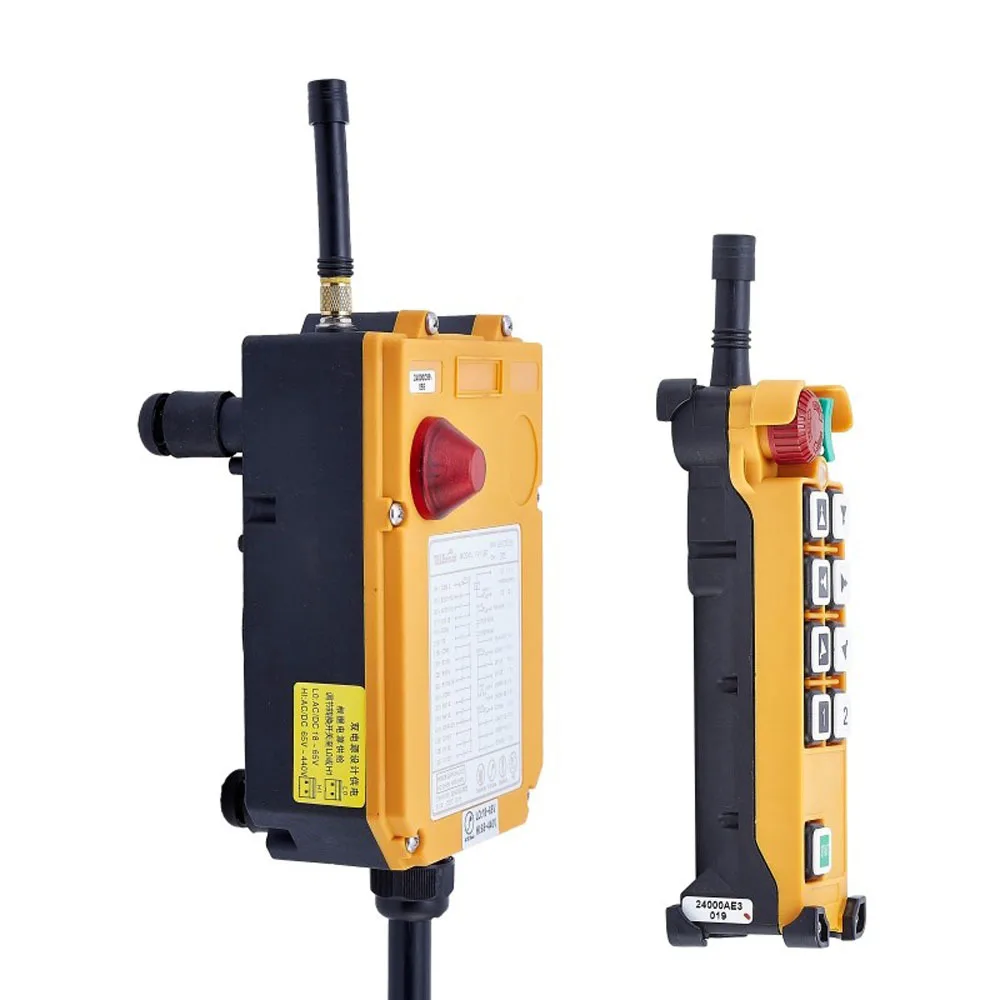 

TELECRANE Wireless Industrial Remote Controller Electric Hoist Remote Control 1 Transmitter + 1 Receiver F24-8S