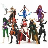 original marvel legends heroines 6 action figure a force sif singularity elsa monica loki lady hulk she medusa loptr toys doll