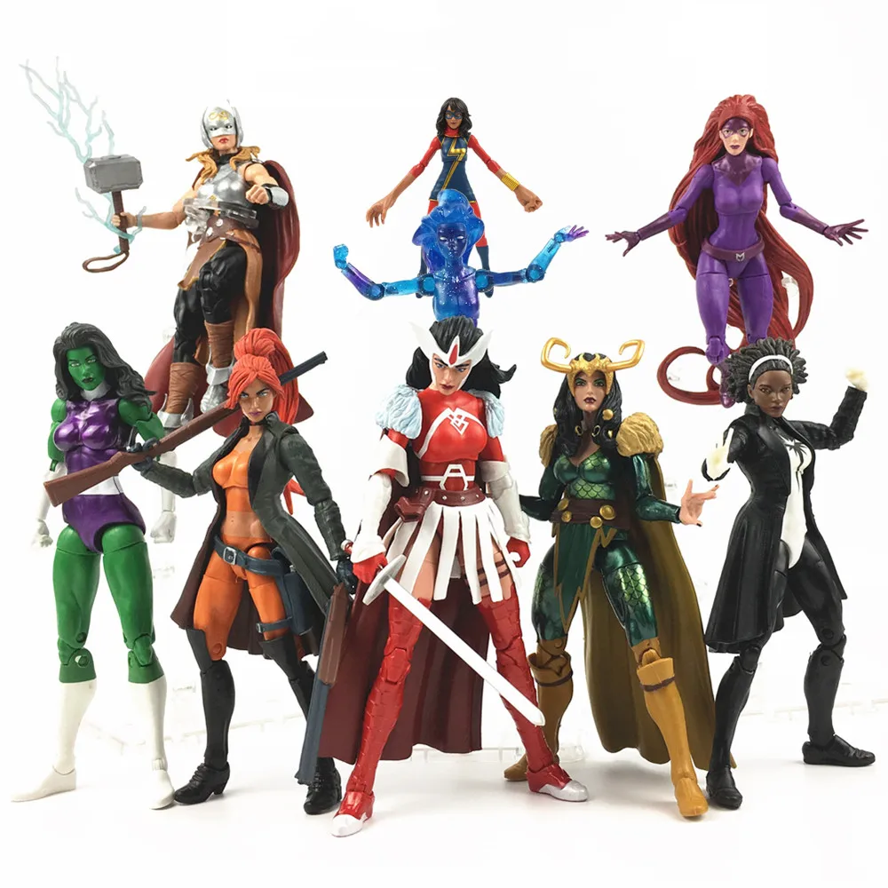 Оригинальные герои Marvel Legends 6 дюймов экшн фигурка а сила эксклюзивность Эльза