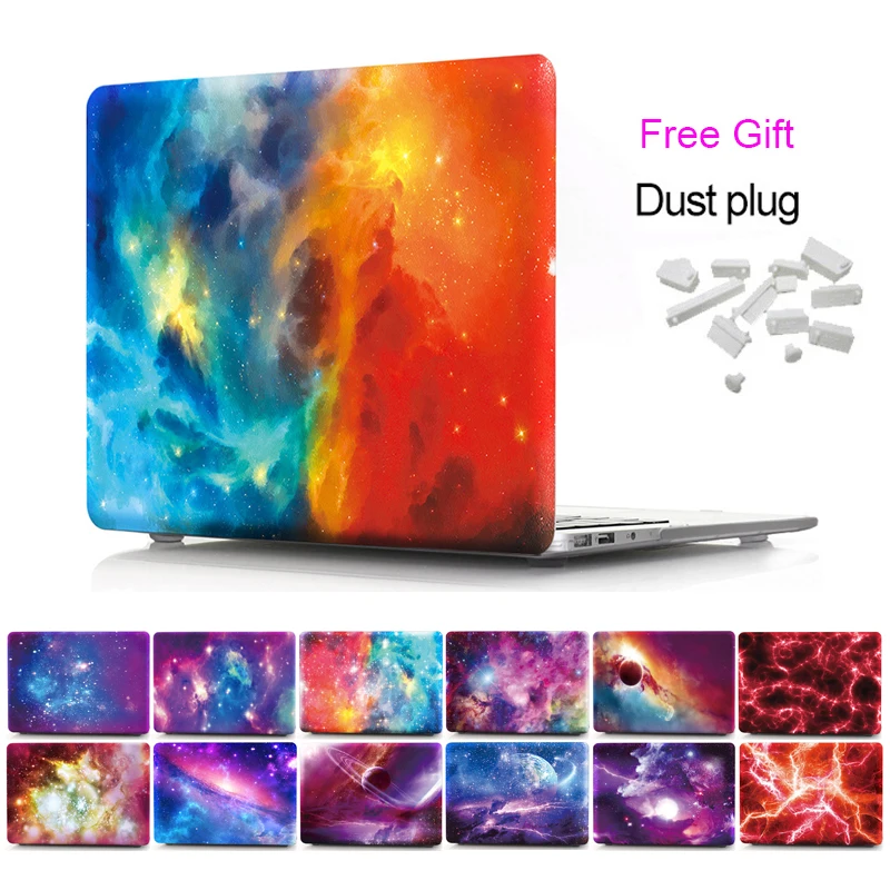 Жесткие чехлы для ноутбука MacBook new Pro Retina 13 15 Air 11 Sky Stars защитный чехол модель A1708
