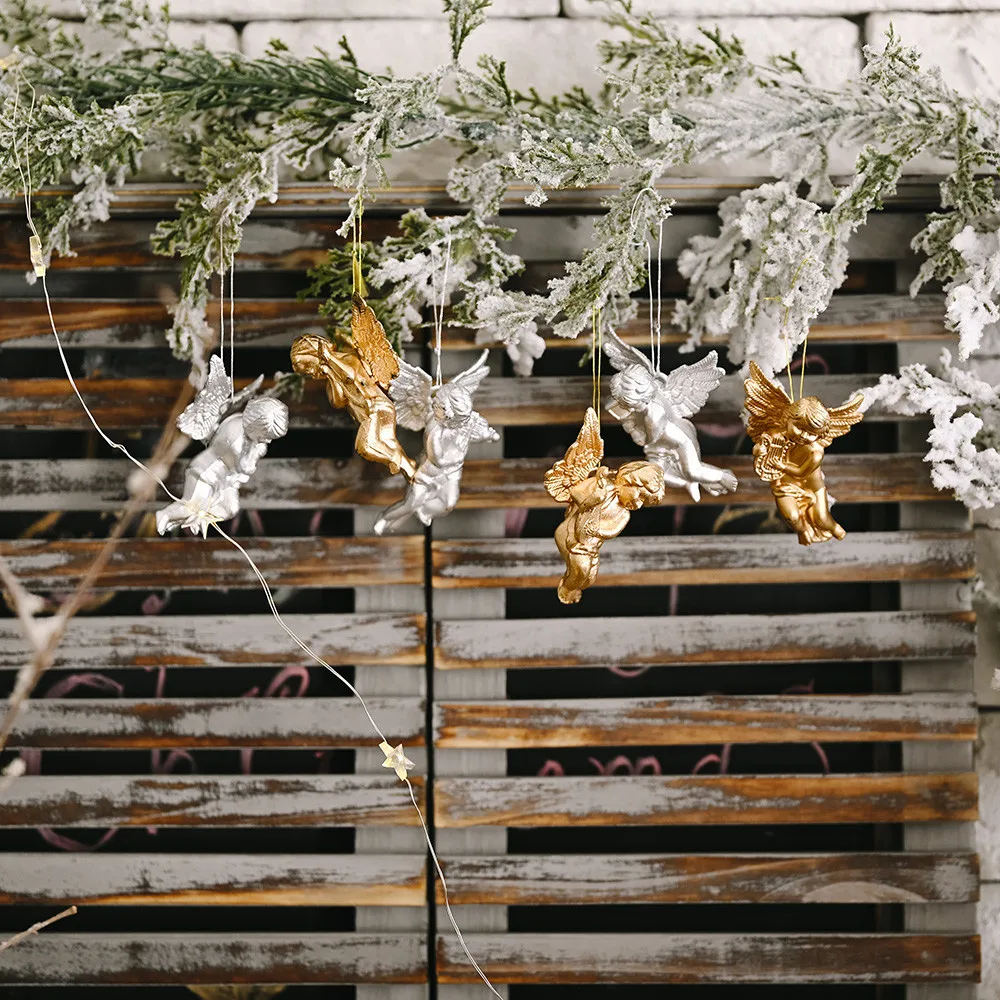 Рождественские украшения для дома бирки рождественских подарков подвеска