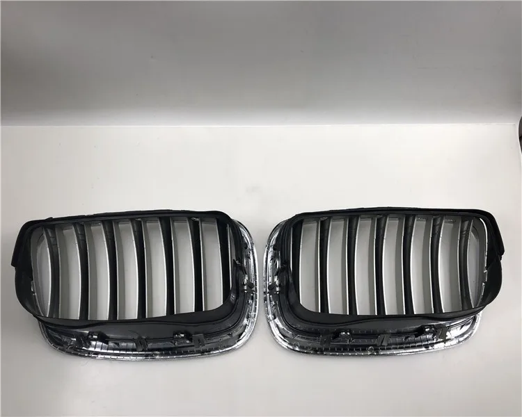 Решетка радиатора переднего бампера RQXR для BMW X5 E70 X6 E71 E72 2007-2013 с гоночными грилями