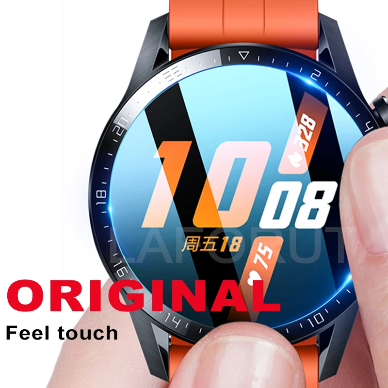GT2 Pro Protective Film for Huawei Watch GT 2 Screen Protector Full Cover Soft Fibre Smartwatch Accessories Not Glass | Наручные часы