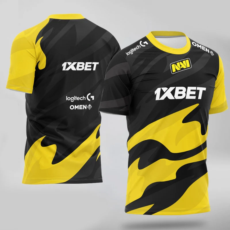 Новая футболка Navi для команды киберспорта Natus Vincere игрока CSGO Pro уличная одежда