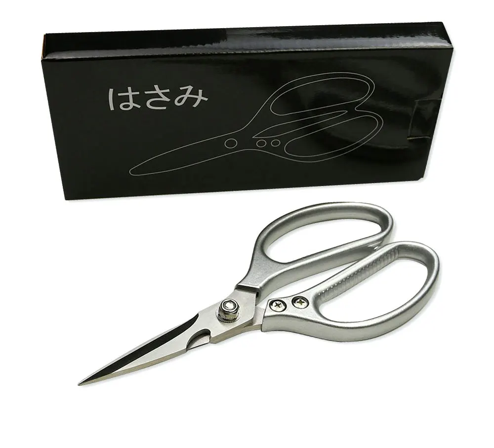Amber Multifunctional Stainless Steel Scissors Household Kitchen for Herbs Chicken Meat & Vegetables- Gold Silver | Дом и сад
