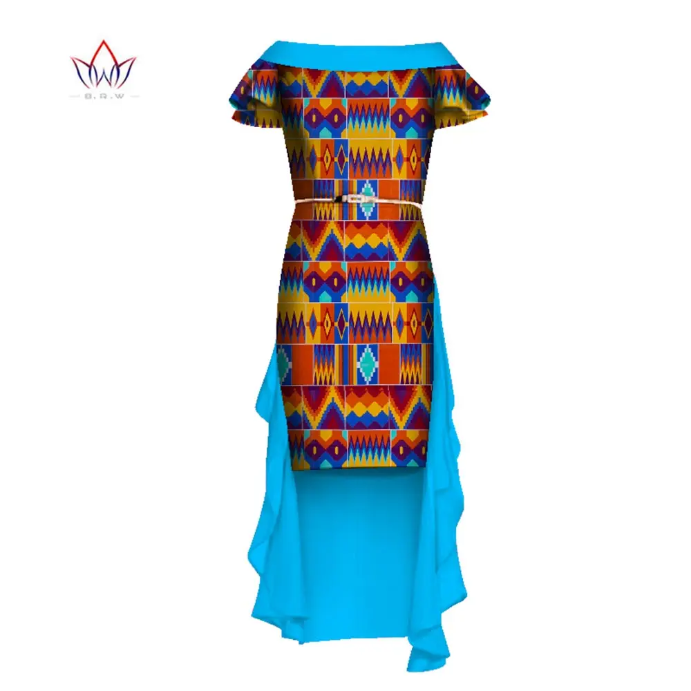 

Fashion clothes woman 2021 print summer Maxi long Dress dashiki african fashion dresses for women robe wax africain femme WY3273