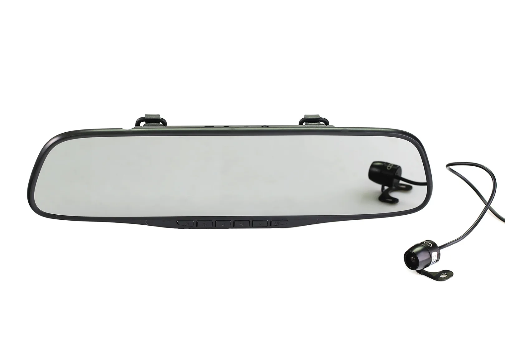 DVR Digital Video Recorder-Mirror Full HD 140 ° with Rear View Camera 720 X480 G-sensor IPS-4.3" SilverStone F1 NTK-351 DUO |