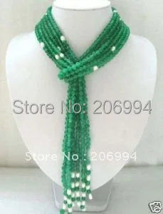 

new arrive design Charming White Freshwater Pearl Necklace lowest fashion jewelry,gift #2