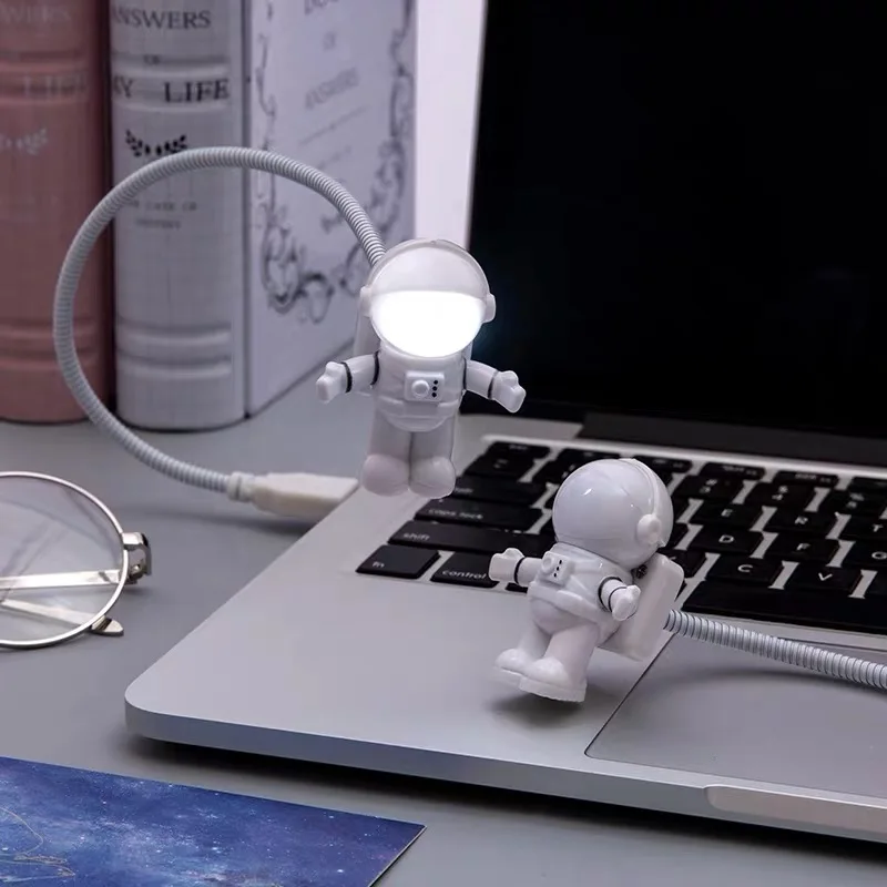 Гибкий космический астронавт Usb трубка светодиодный ночник светильник для